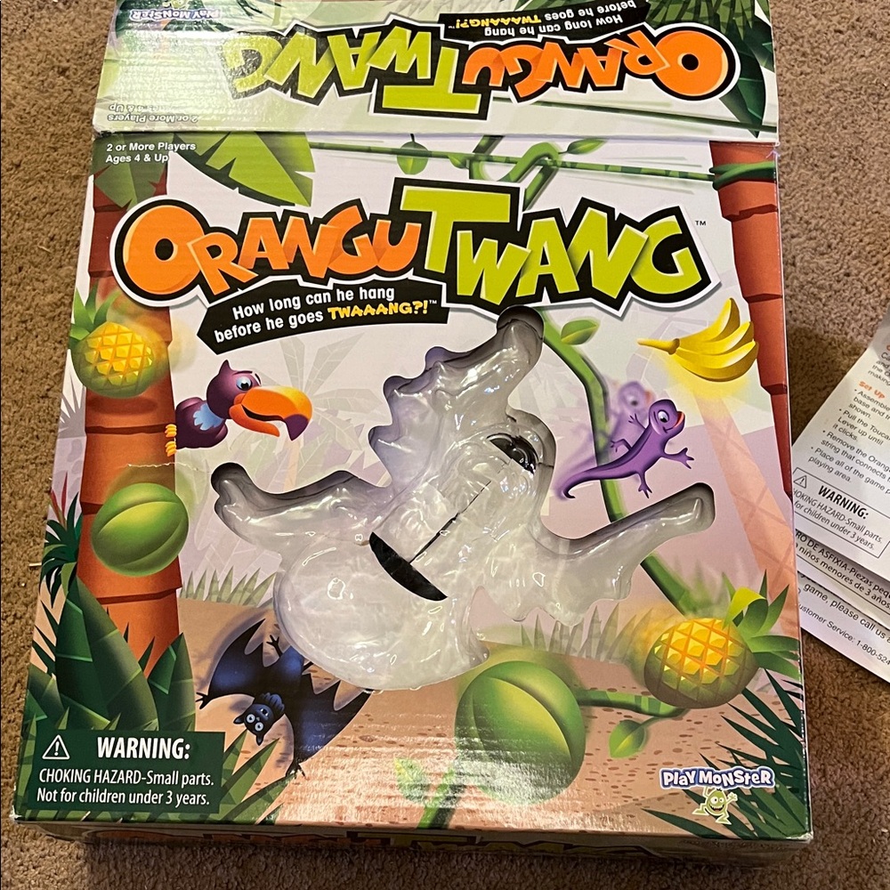 PlayMonster Orangutwang Jungle Game - Vibrant Colors
